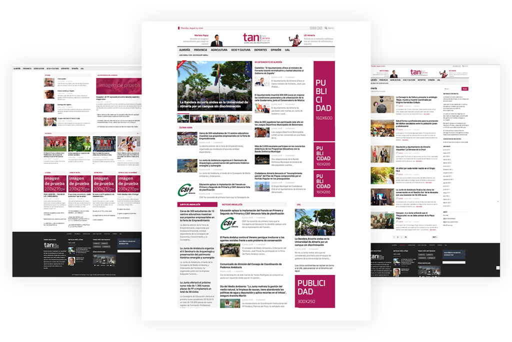 Diseño y desarrollo web en Almería